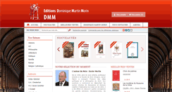 Desktop Screenshot of editionsdmm.com