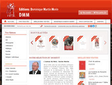 Tablet Screenshot of editionsdmm.com